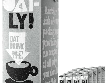 Oatly Oat Drink Barista Edition Multipack, 12 x 1 L Sale