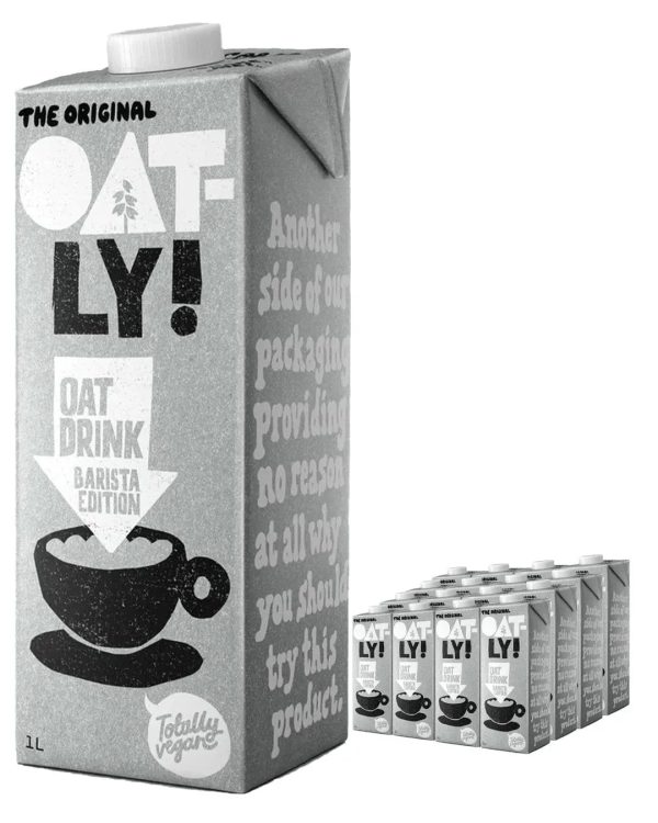 Oatly Oat Drink Barista Edition Multipack, 12 x 1 L Sale