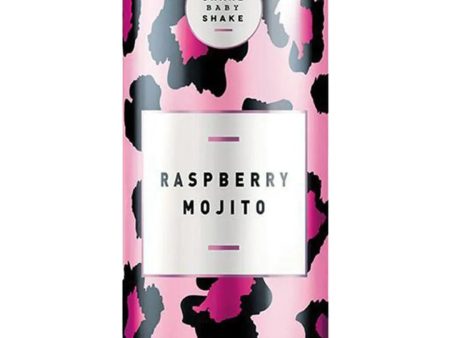 Shake Baby Shake Raspberry Mojito Premixed Cocktail Can, 250 ml For Cheap