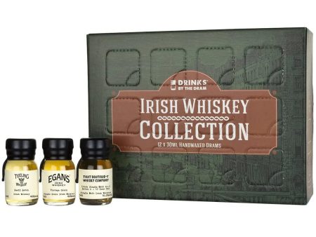 Drinks By The Dram 12 Dram Irish Whiskey Collection, 12 x 3 cl Sale