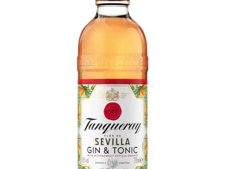 Tanqueray Flor De Sevilla Gin & Tonic Premixed Cocktail, 275 ml Online Sale