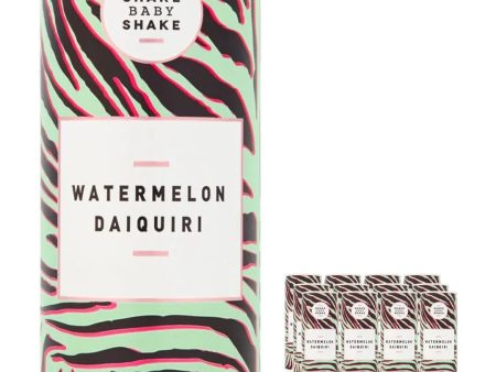 Shake Baby Shake Watermelon Daiquiri Premixed Cocktail Multipack, 12 x 250 ml Online Hot Sale