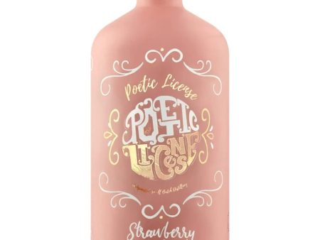 Poetic License Strawberry & Cream Picnic Gin, 70 cl on Sale