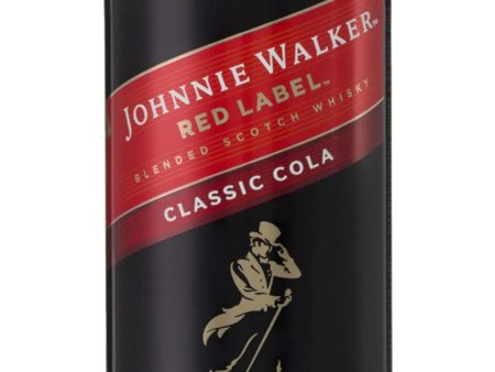 Johnnie Walker Red Label And Cola Premixed, 330 ml For Discount