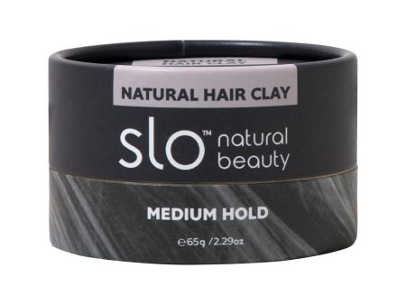 Slo Natural Beauty Natural Hair Clay Medium Hold 65g Cheap