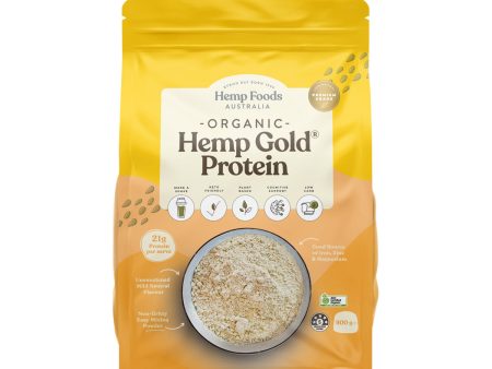 Hemp Foods Australia Organic Hemp Gold Protein 900g For Sale