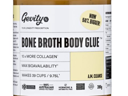 Gevity Rx Bone Broth Body Glue Cleanse 390g Online Sale