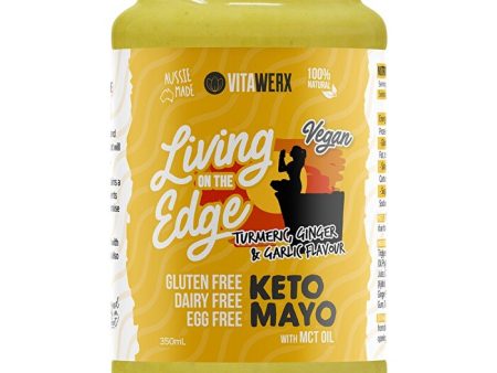 Vitawerx Keto Mayo - Living On The Edge Turmeric, Ginger & Garlic 350ml Discount