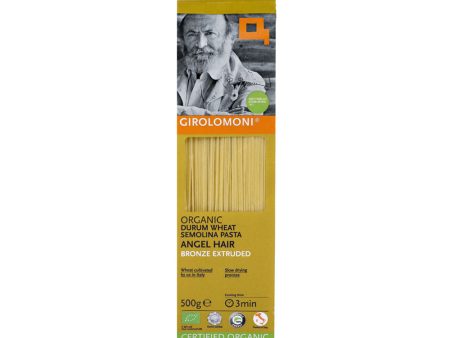 Girolomoni Organic Durum Wheat Semolina Pasta Angel Hair 500g Online