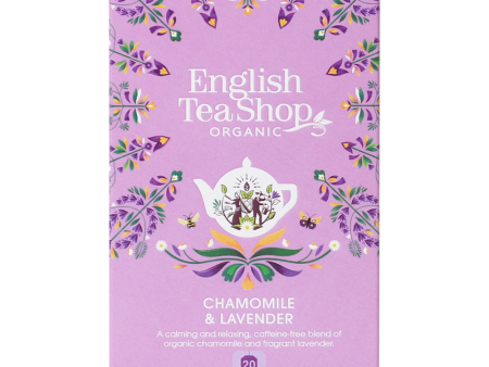 English Tea Shop Organic Chamomile Lavender 20 Bags x 6 Online