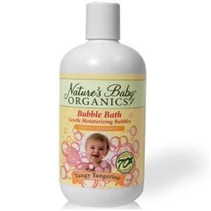 Nature s Baby Organics Bubble Bath, Tangy Tangerine - 12 ozs. Fashion