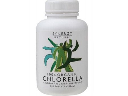 Synergy Organic Chlorella (500mg) 200 Tabs on Sale