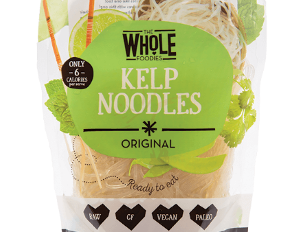 The Whole Foodies Wild Kelp Noodles Original 340g Online now