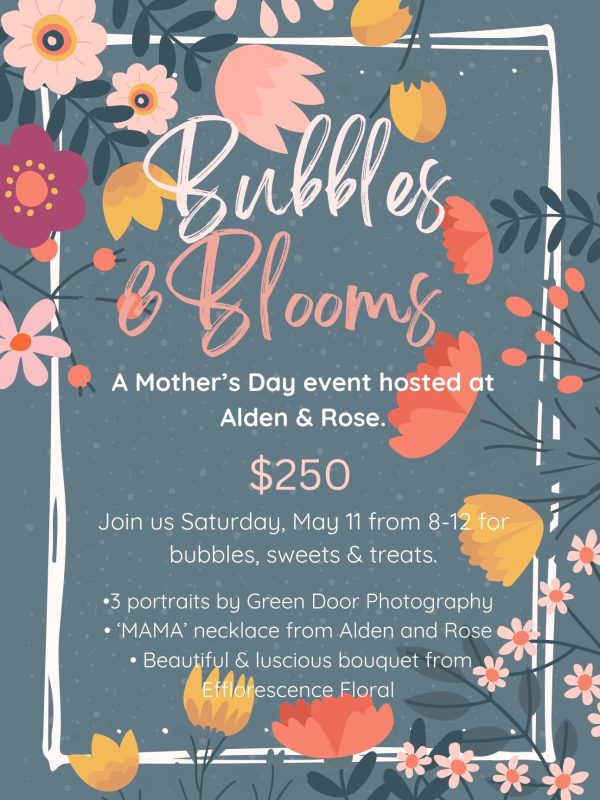 Bubbles & Bloom Event Online Sale