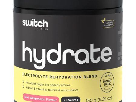 Switch Nutrition Hydrate Electrolytes 150g - Kiwi Watermelon For Discount