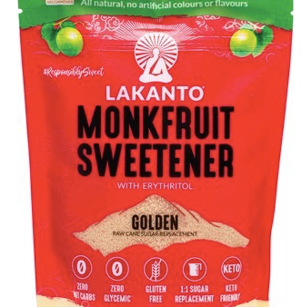 Lakanto Monkfruit Sweetener Golden with Erythritol 200g Hot on Sale