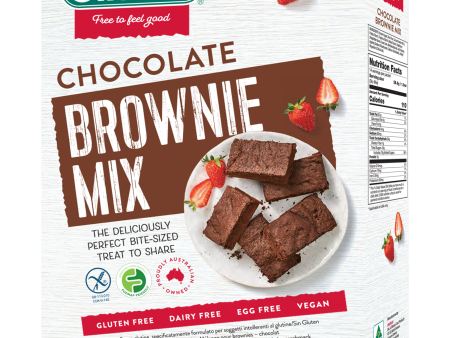 Orgran Gluten Free Chocolate Brownie Mix 400g x 7 For Discount