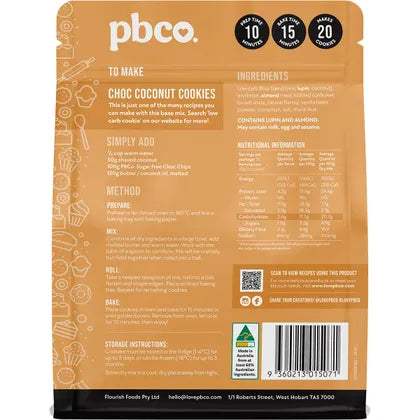 PBCo Cookie Mix Low Carb 320g Online now