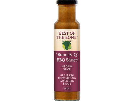 Best of the Bone  Bone-B-Q  BBQ Sauce Medium Spice 250ml For Sale