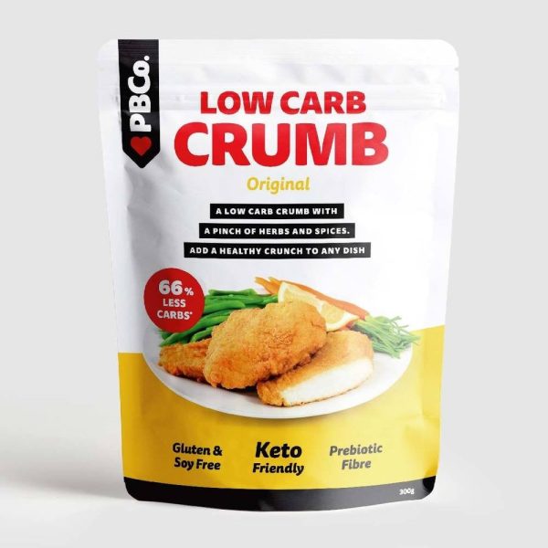 PBCo Low Carb Crumb Original 300g For Cheap