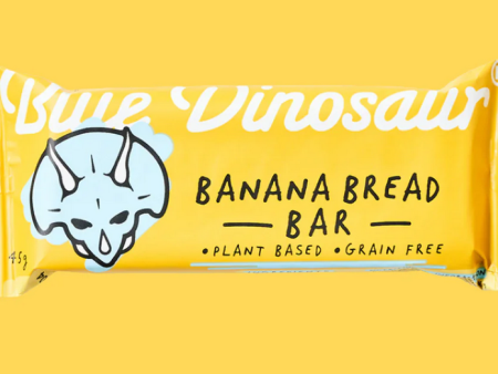 Blue Dinosaur Banana Bread Bar 45g x 12 Cheap