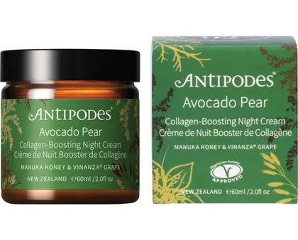 Antipodes Avocado Pear Collagen-Boosting Night Cream 60ml For Sale