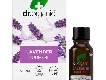 Dr Organic 100% Lavender Oil 10ml Supply