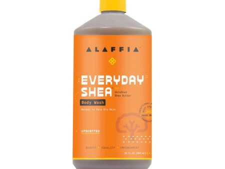 Alaffia Everyday Shea Unscented Body Wash 950ml Fashion