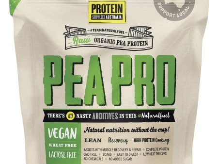 Protein Supplies Australia Pure Pea Protein Isolate Vanilla 1kg Hot on Sale