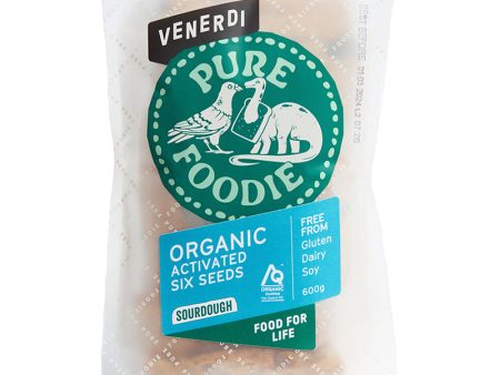 Venerdi Organic Sourdough Activated Six Seed 600g on Sale