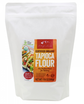 Chef’s Choice Certified Organic Tapioca Flour 500g Online