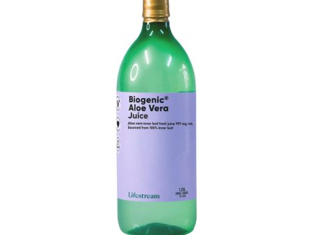 Lifestream Biogenic Aloe Vera Juice 1.25L Supply