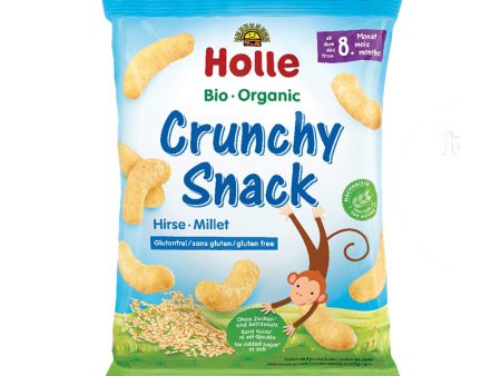 Holle Organic Millet Crunchy Snack 25g x 8 Hot on Sale