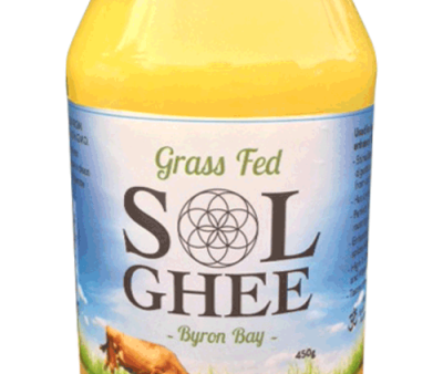 Sol Ghee Grass Fed Ghee 450g Online Hot Sale