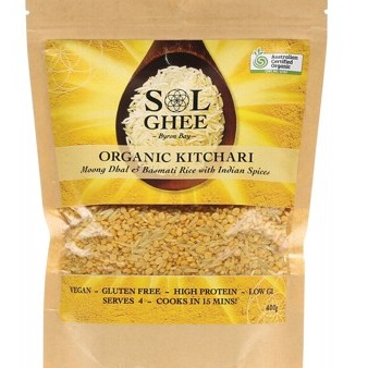 Sol Ghee Organic Kitchari Moong Dhal & Basmati Rice Mix 400g Online