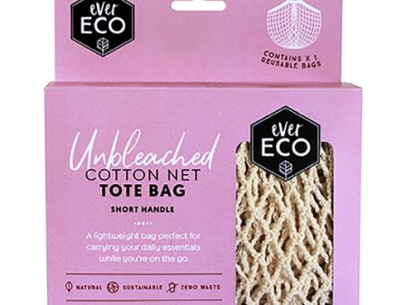 Ever Eco Tote Bag Cotton Net - Short Handle For Discount