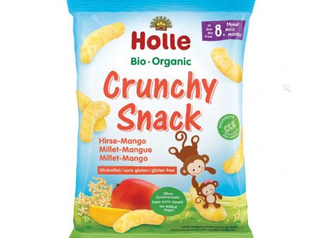 Holle Organic Millet Mango Crunchy Snack 25g x 8 For Cheap