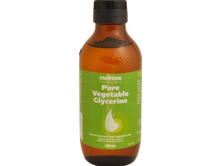 Melrose Pure Vegetable Glycerine 200ml Online Hot Sale