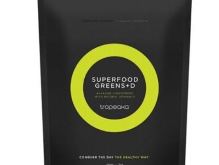 Tropeaka Superfood Greens + D 200g Supply