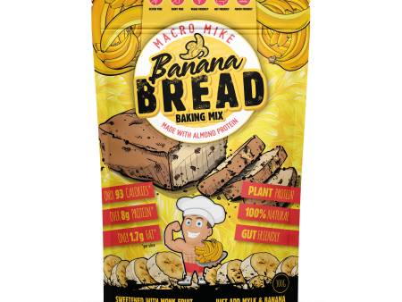 Macro Mike Protein Banana Bread Baking Mix 250g For Sale