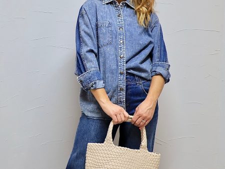 Denny s Denim Button Down Sale