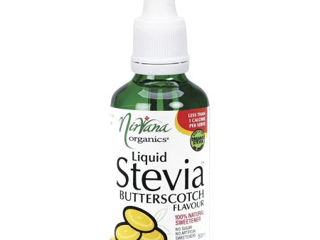 Nirvana Organics Liquid Stevia Butterscotch 50ml For Sale