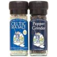 Celtic Sea Salt Salt & Pepper Grinder Set  - 1 set on Sale