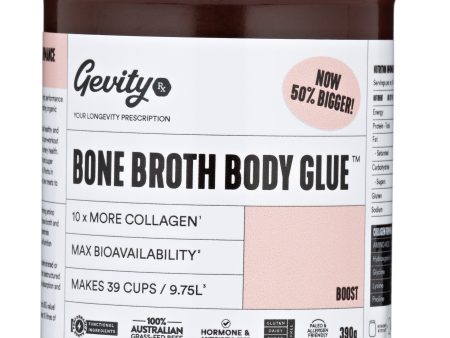 Gevity Rx Bone Broth Body Glue Boost 390g Discount