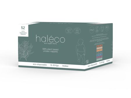 Haléco Walker Nappies (13-18kg) 52 Pk on Sale