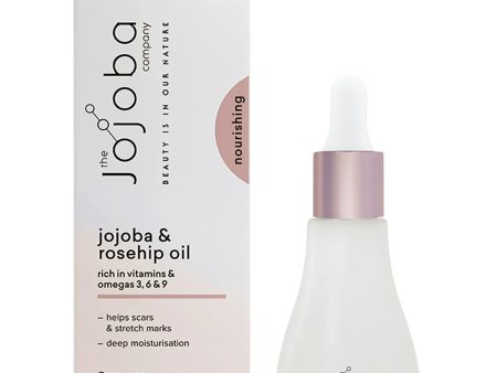 The Jojoba Company Jojoba Oil with Rosehip Oil 30ml For Sale