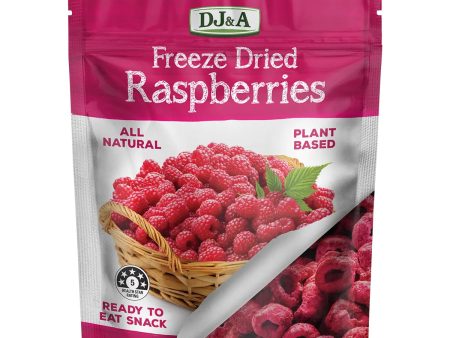 DJ&A Freeze Dried Raspberries 10x20g Fashion