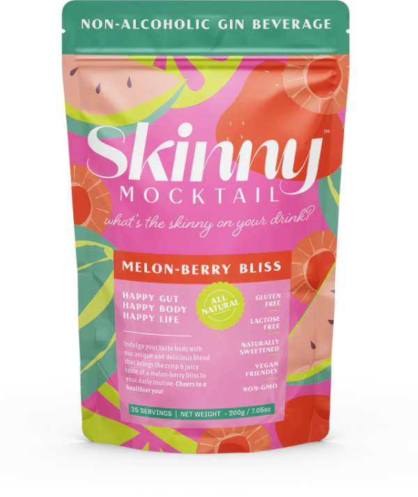 Skinny Mocktail Melon-Berry Bliss 200g For Sale