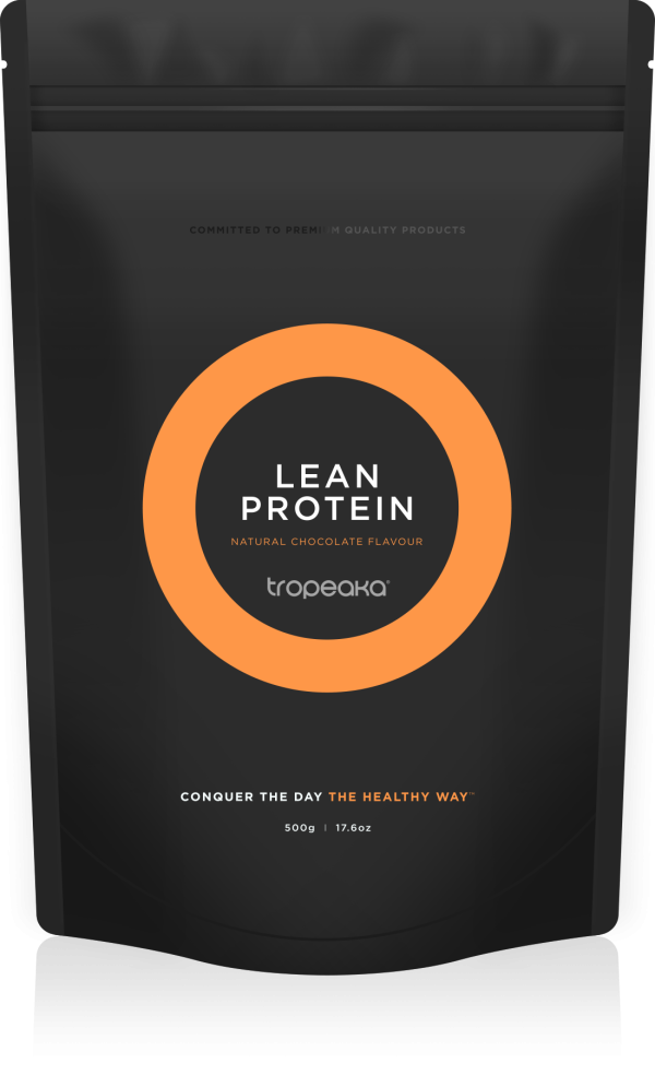 Tropeaka Lean Protein Natural Chocolate 500g For Sale