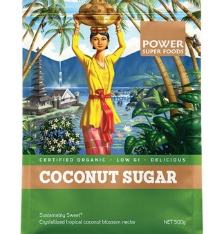 Power Super Foods Organic Coconut Palm Sugar 500g Online now